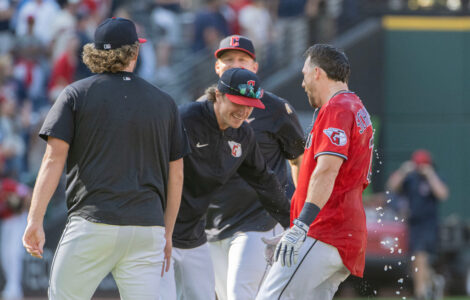 Daniel Schneemann's hit in 10th gives Guardians 3-2 win, their third walk-off over Tigers in series